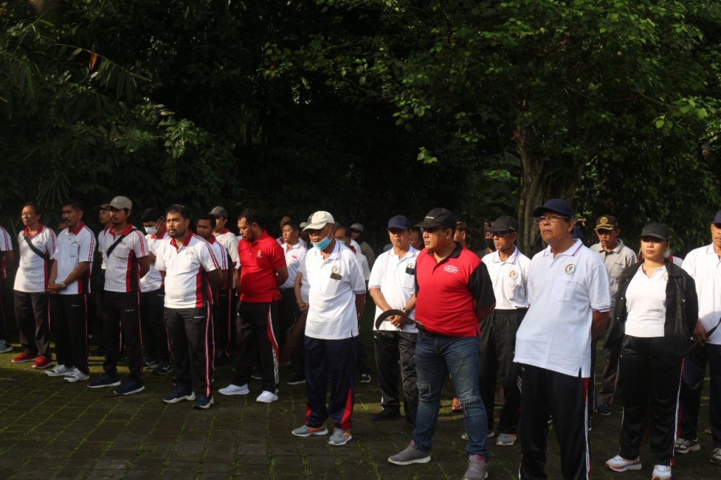 GERTAK Badung Bersih dan Hijau di Areal Pura Dalem Sempua Desa Adat Dalung